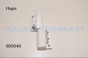 Haps scharnier 2-delig wit Rechts