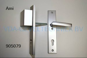 Ami deurkruk/duwer/deurgreep langschild UHB 251/50