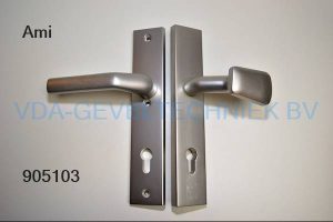 Ami deurkruk/duwer draaibaar incl deurkruk