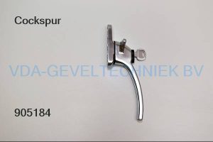 Cockspur Charisma raamgreep/raamkruk raamboom mat neushoogte 21mm