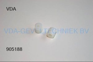 Nylon rol/bus t.b.v. onderpen   20mm diameter 8/18mm