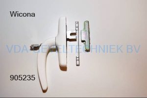 Wicona raamgreep/raamkruk wit Ral 9010