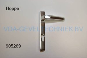 Hoppe deurkruk incl langschild buiten