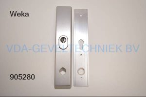 Weka langschild BI-BU pc 92 kerntrekbeveiliging senior 250x52x15