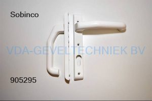 Sobinco deurkruk BU-BI set langschild 824L/824LV