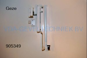 Geze hendel t.b.v. bovenlicht valraam