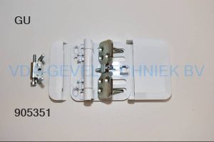 GU aluminium scharnier (SF