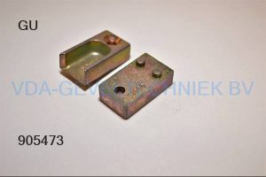 Gu rolnoksluitplaat (Rollzapf blech)