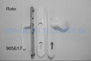 Roto knop/greep 92 wit BI-BU