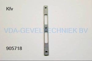 KFV Dag en Nacht sluitplaat U18x 245 x 8 mm  25-505 Euro-Nut Hout