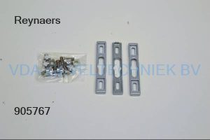 Reynaers sluitstukken (set 3 stuks) t.b.v. pentalockslot CP96