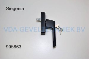 Siegenia alu draaikiep raamkruk/raamgreep