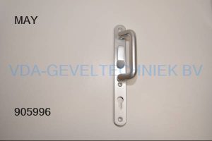 May deurgreep 8047B OP 6017-BI PZ92 EV1 SKG** MET KNOP  MASSIEF OVAALSCHILD +15 MM.