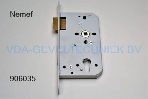 Nemef cilinder loopslot 649/5 Drn 60 PZ72 Rechts=Dr. 1 vpl 235x20MM
