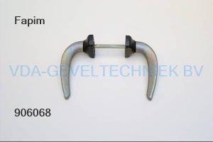 Fapim 2051 Horus Design deurgreep klink Set met 8x120 mm pen