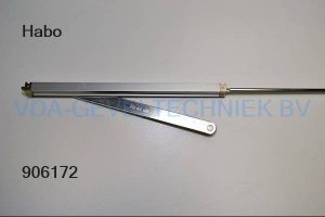 Winkhaus remschaar 100-16mm vlak 401-600mm