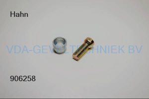 Dr Hahn huls en bout M8x30 t.b.v. schroefanker 4 stuks in zakje
