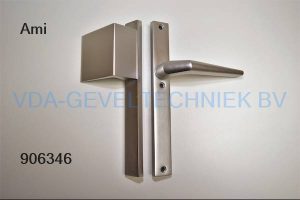 Ami deurkruk/duwer/deurgreep blindschild langschild BU/BI