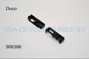 Duco bedieningsrooster eindkap opener links / rechts set  G12640