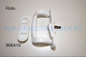 Roto schuifpui/schuifraam/patiogreep/komgreep RAL9016 / R