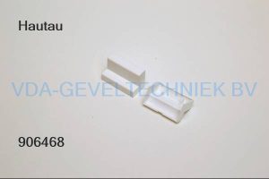 Hautau afdekkap raambok A0-25 WIT