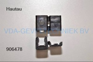 Hautau Drijfstangvoering zwart 176337 (per stuk) stanggeleiding