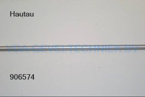 Hautau Aluminium buis L=1000 108410