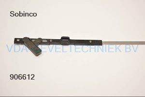 Sobinco alu bovengrendel 27110-611 14-18 met schroef 12mm