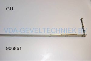 Gu middensluiting (Mittelverschluss) L=740