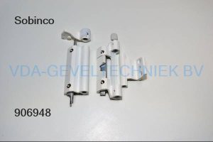Sobinco alu klemscharnier kadergroef