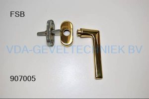 FSB raamkruk/raamgreep/deurkruk set
goud stift 30x7