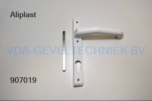 Aliplast deurkruk/greep pc92 RAL9016 incl.