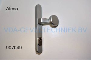 Alcoa vastdraaibare knop/duwer BU met