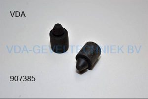 Hydro  zwart rubber stoppen buffer/stop