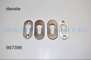 Randi PBA RVS cilinder profiel rozet