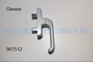 Giesse raamgreep/raamgreepH708  Zilver grijs