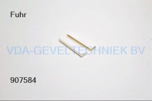 Fuhr Afdekkap onder scharnier DLZ13409W WIT DK-2DV