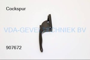 SOBINCO COCKSPUR RAAMBOOMPJE C09L 9MM LINKS ZWART DRUKNOP