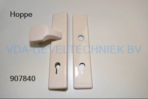 Hoppe  Voordeurschild met knop/duwer/