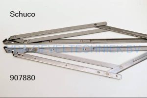 Schuco uitzetschaar 680x22 RVS SET