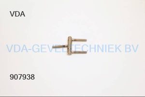 Anuba Herkula huisdeur scharnier 316 RVS 11413.40