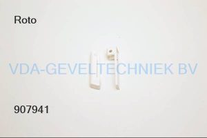 Roto NT afdekkap set onder scharnier WIT R.07.2 E5/A