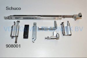 Schuco alu DK-Beslag compleet RECHTS