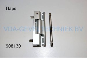 Haps blokscharnier 120mm met stiftzekering