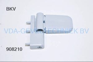 Roto 2-delig scharnier RAL9006 opdek 14-16.5mm V37 105NN