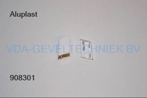Aluplast 64x107 eindkapje 32mm Rechts