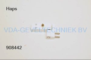 Haps HSV scharnier 2-delig Wit  3378 Coniloc