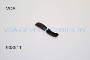 Alumil Afwaterings kapje Zwart  (prijs per stuk, minimale afname 10 stuks)