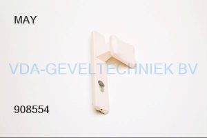 HVN N73 DEURGREEP BUITENSCHILD RECHTHOEKIG PZ92 mm Ral 9001