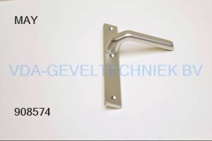 HvN deurkruk/greep langschild 6012-BI PC92